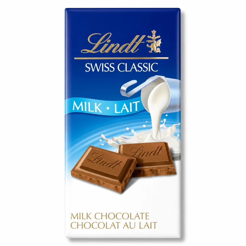 Lindt Swiss Classic Milk Chocolate 100g