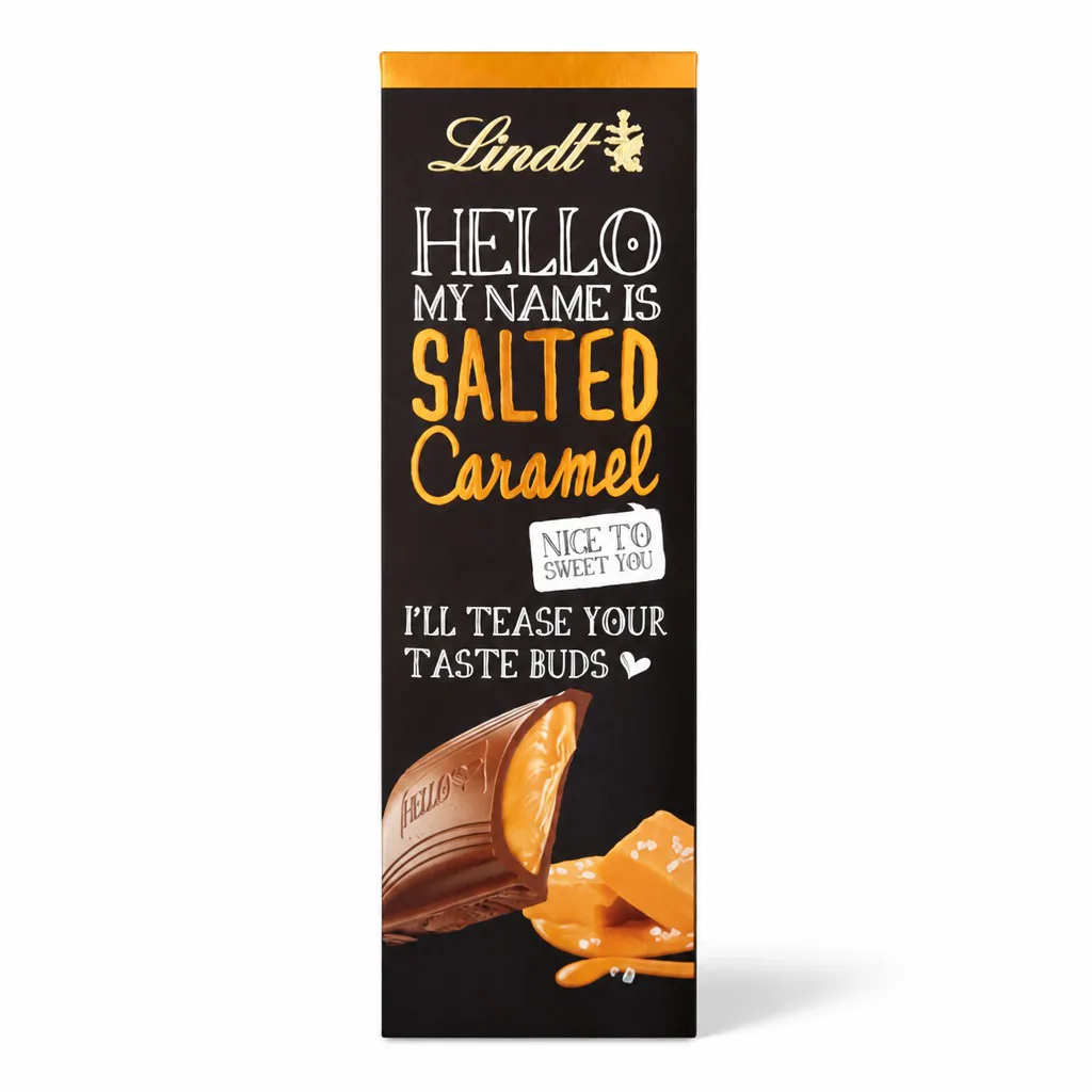 Lindt Hello Salted Caramel 100g