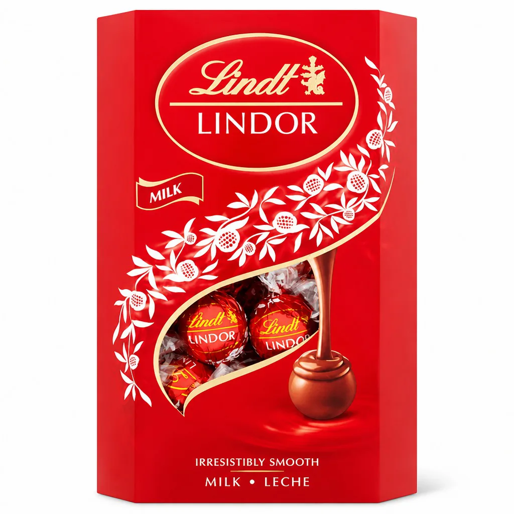 Lindt Lindor Milk Truffles Box 337g
