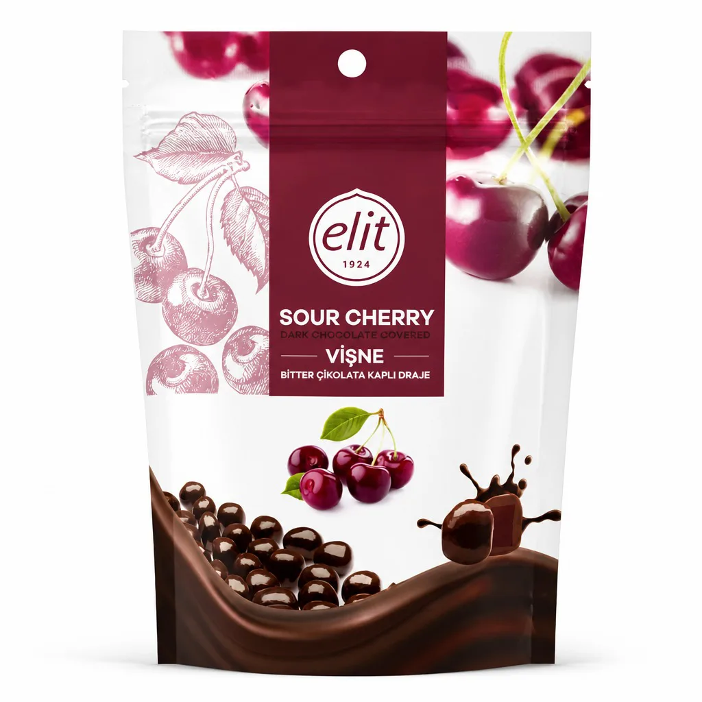 Elit Sour Cherry Dark Chocolate 125g