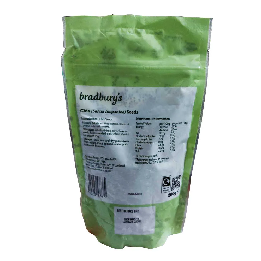 Bradbury's Chia Seeds 200gm best product