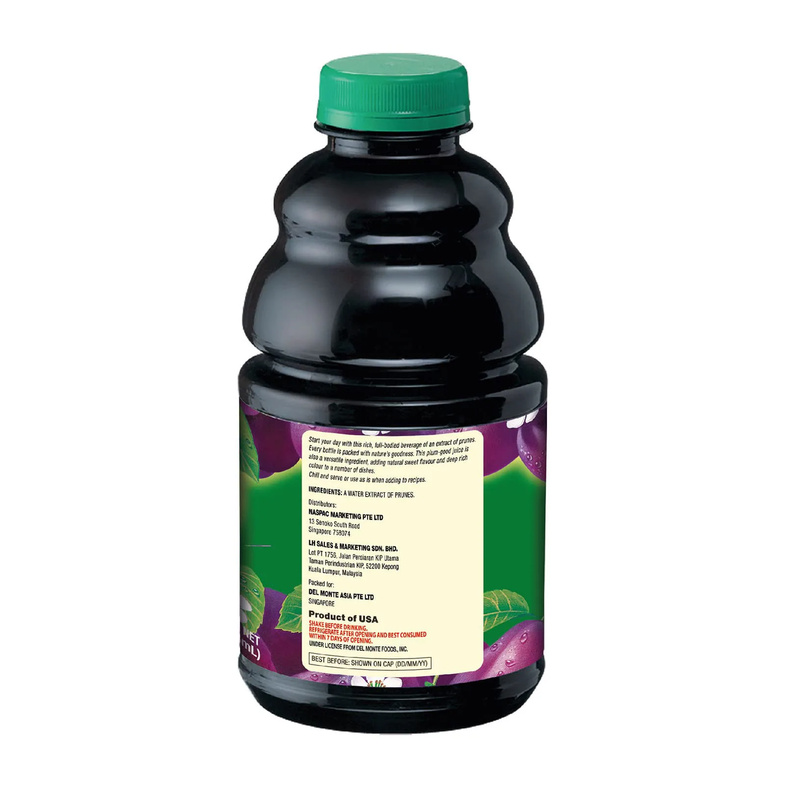 Del Monte Premium Prune Juice 946ml