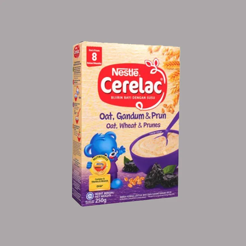 Nestle Cerelac Oat  Wheat & Prunes Box 250gm | Buy For  Sale Cut-price BD