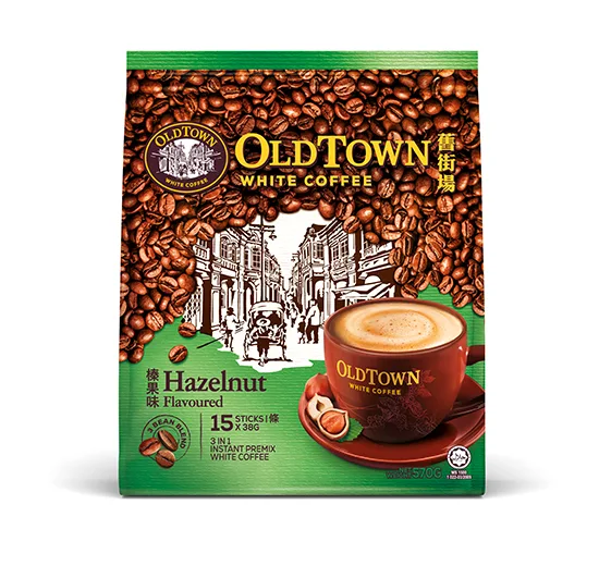 Old Town White Coffee Hazelnut 608g