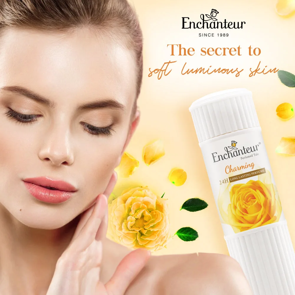 Enchanteur Charming Perfumed Talc 250G