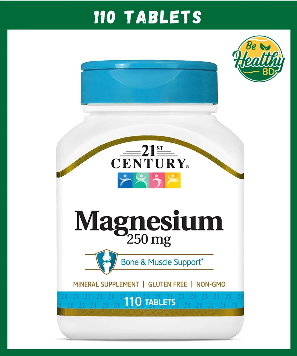 21st Century Magnesium 250 mg 110 Tablets