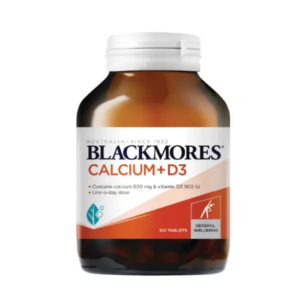 Blackmores Calcium+Vitamin D3 120 Tablets