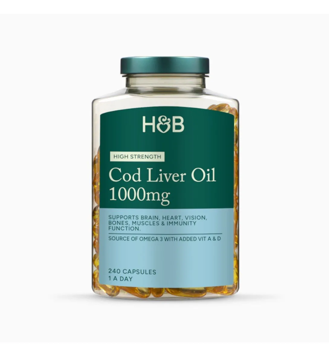 Holland & Barrett Cod Liver Oil 1000 mg omega 3