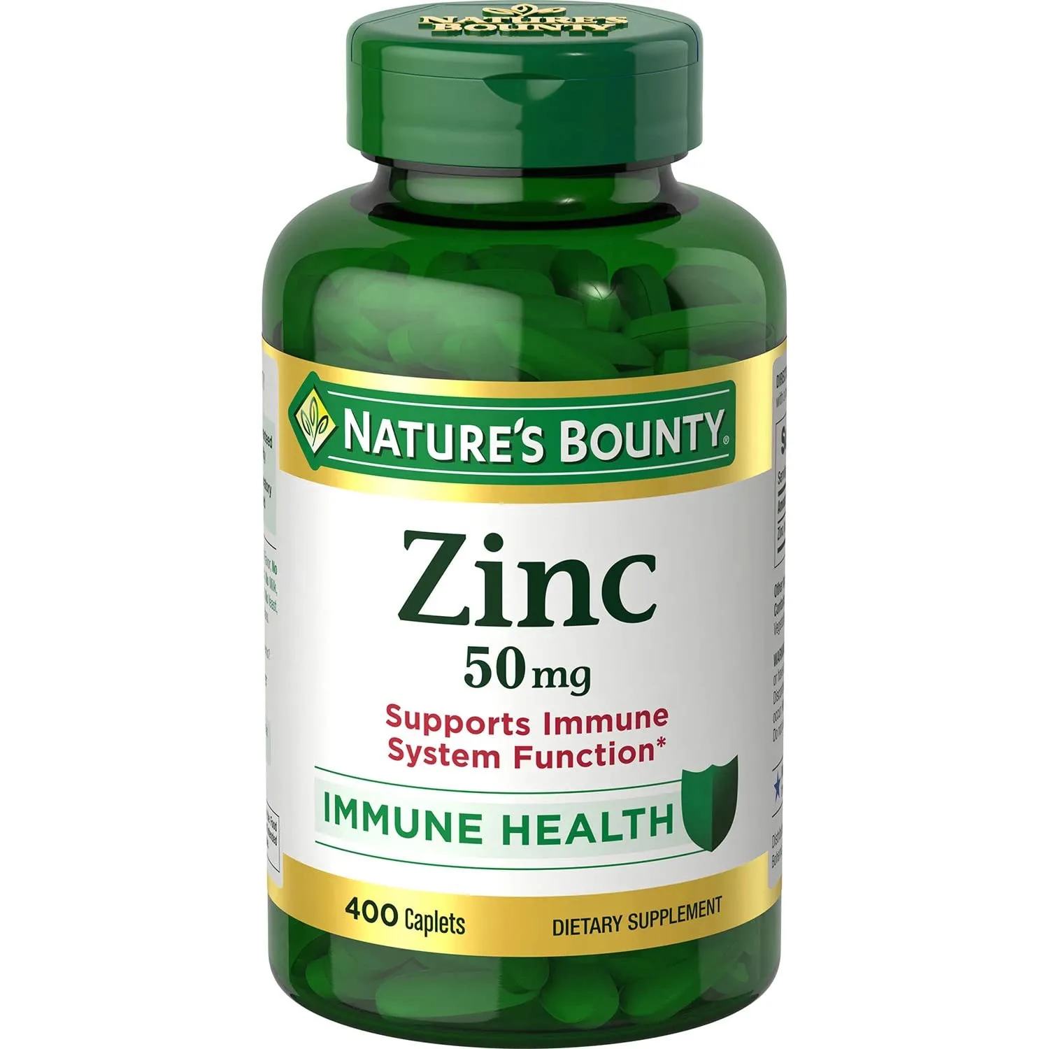 Nature's Bounty Zinc 50mg - 400 Caplets