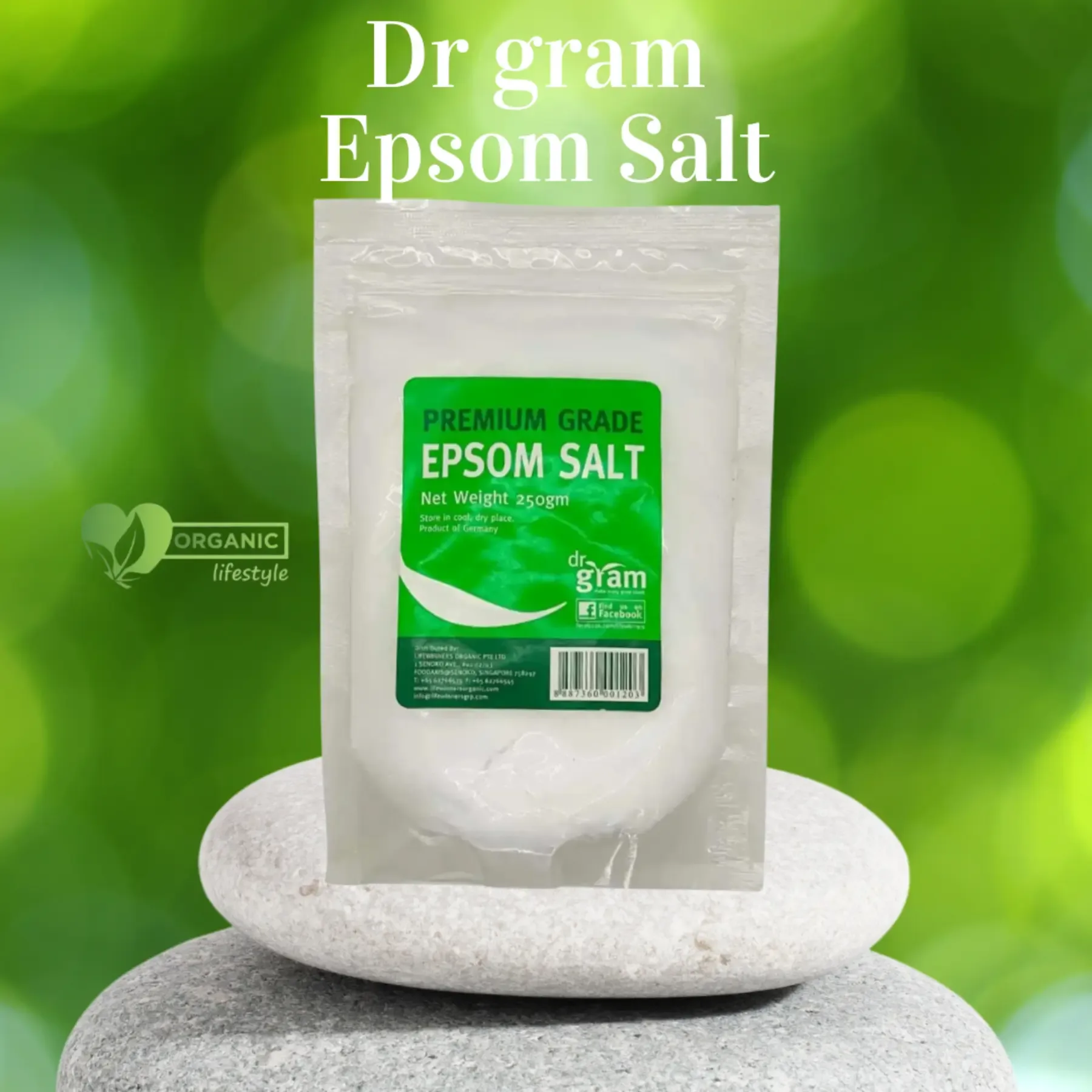 DR. GRAM SALT EPSOM SALT 250GM