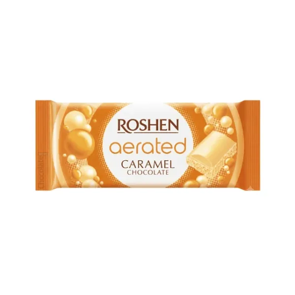 Roshen Aerated Caramel Chocolate 80g