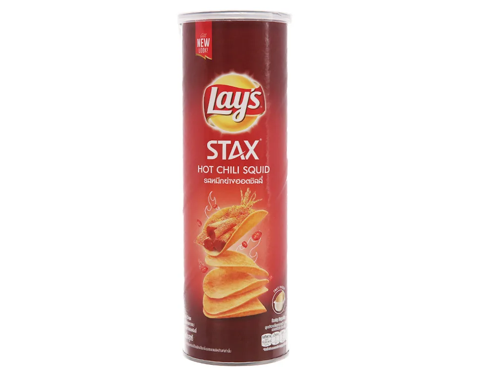 Lay's Stax Hot Chili Squid 90g