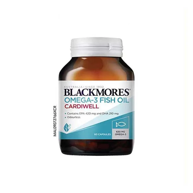 Blackmores Omega Cardiwell Fish Oil 60 Capsules