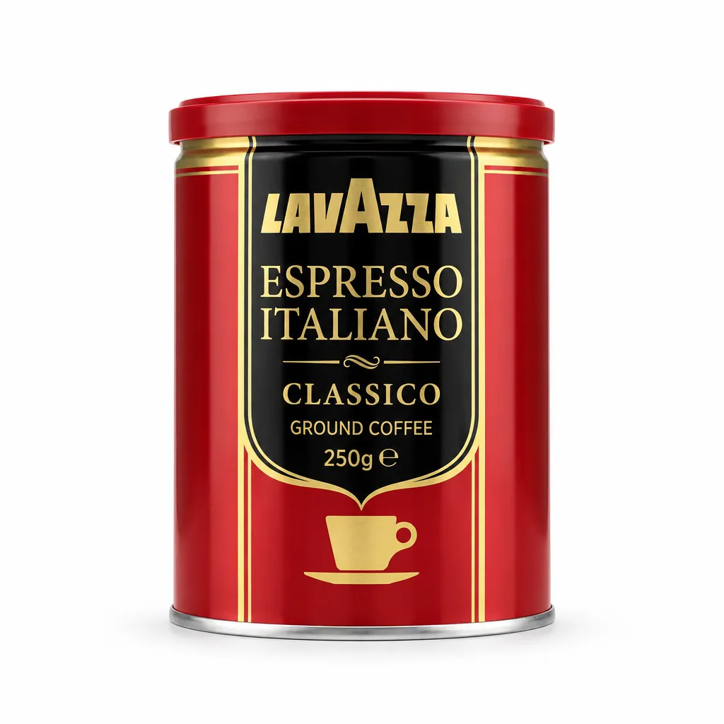 Lavazza Espresso Italiano Classico Ground Coffee 250g Tin