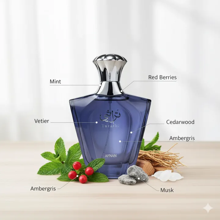 Afnan Turathi Blue EDP For Men Parfum 90ml