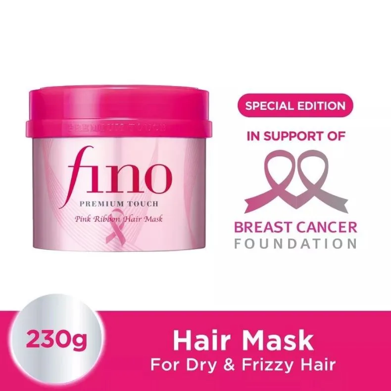 Fino Premium Touch Pink Ribbon Hair Mask 230g