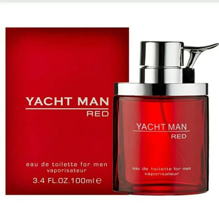 Yacht Man Red Eau de Toilette for Men 100ml