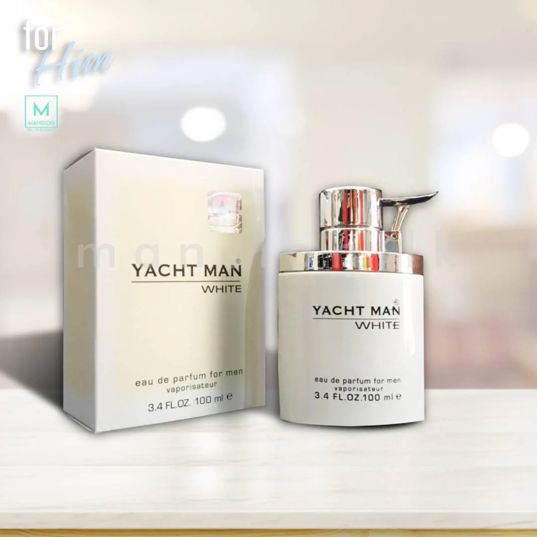 Yacht Man White Eau de Parfum for Men 100ml