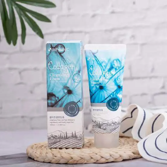 3W Clinic Collagen Cleansing Foam 100ml
