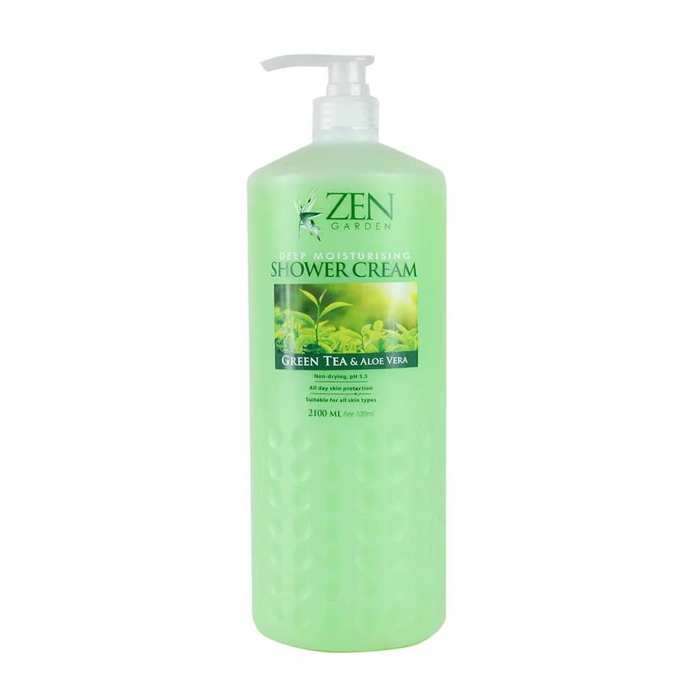 Zen Garden Green Tea & Aloe Vera Shower Cream