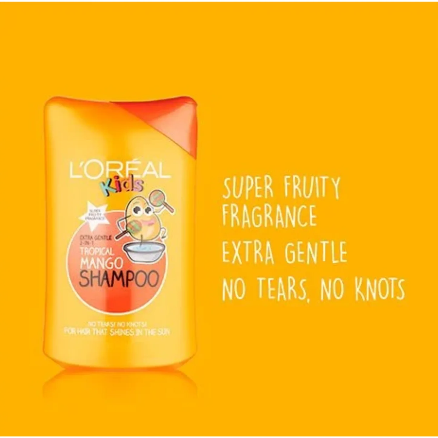 L'Oreal Kids Extra Gentle 2-in-1 Tropical Mango Shampoo