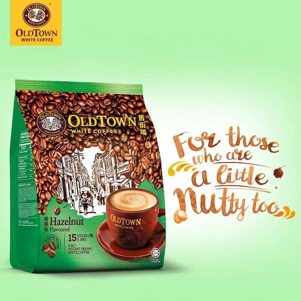 OldTown White Coffee Hazelnut Flavour Single Pack