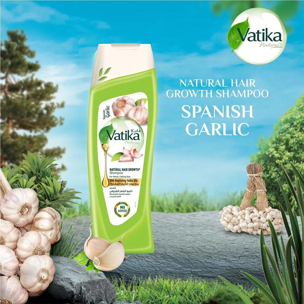 Vatika Naturals Shampoo Garlic 400ml