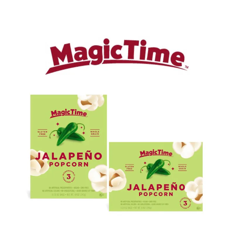 Magic Time Jalapeno Popcorn 240g