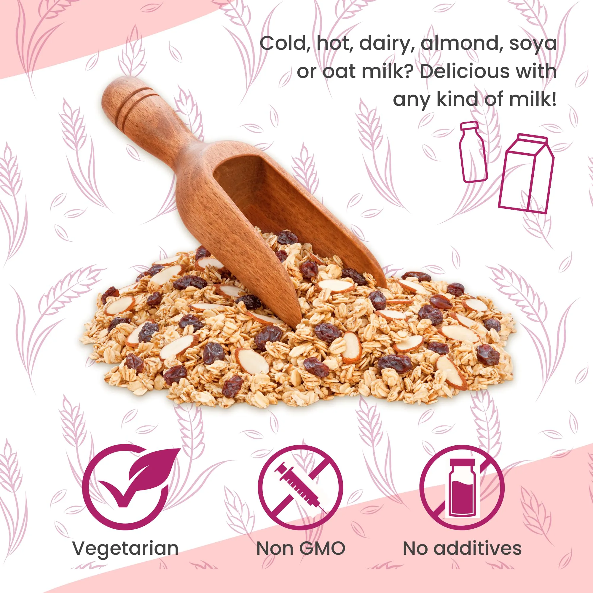 Mornflake Granola Fruit, Nut and Seed No Added Sugar 500g