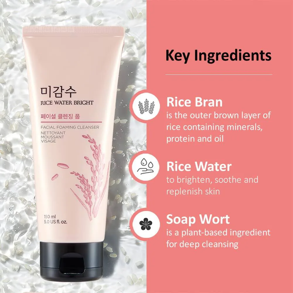 Rice Water Bright Foaming Cleanser 150g