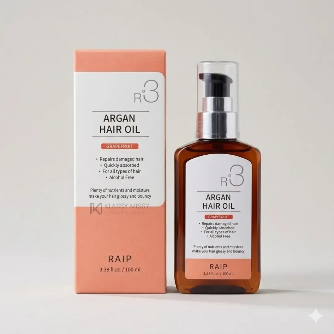 R3 Argan Grape Fruit Hair Oil 100ml