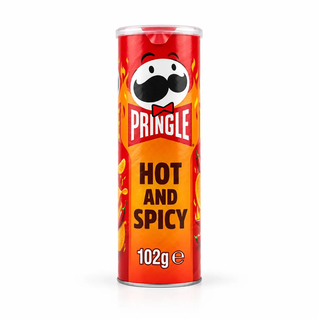 Pringles Hot and Spicy 102g