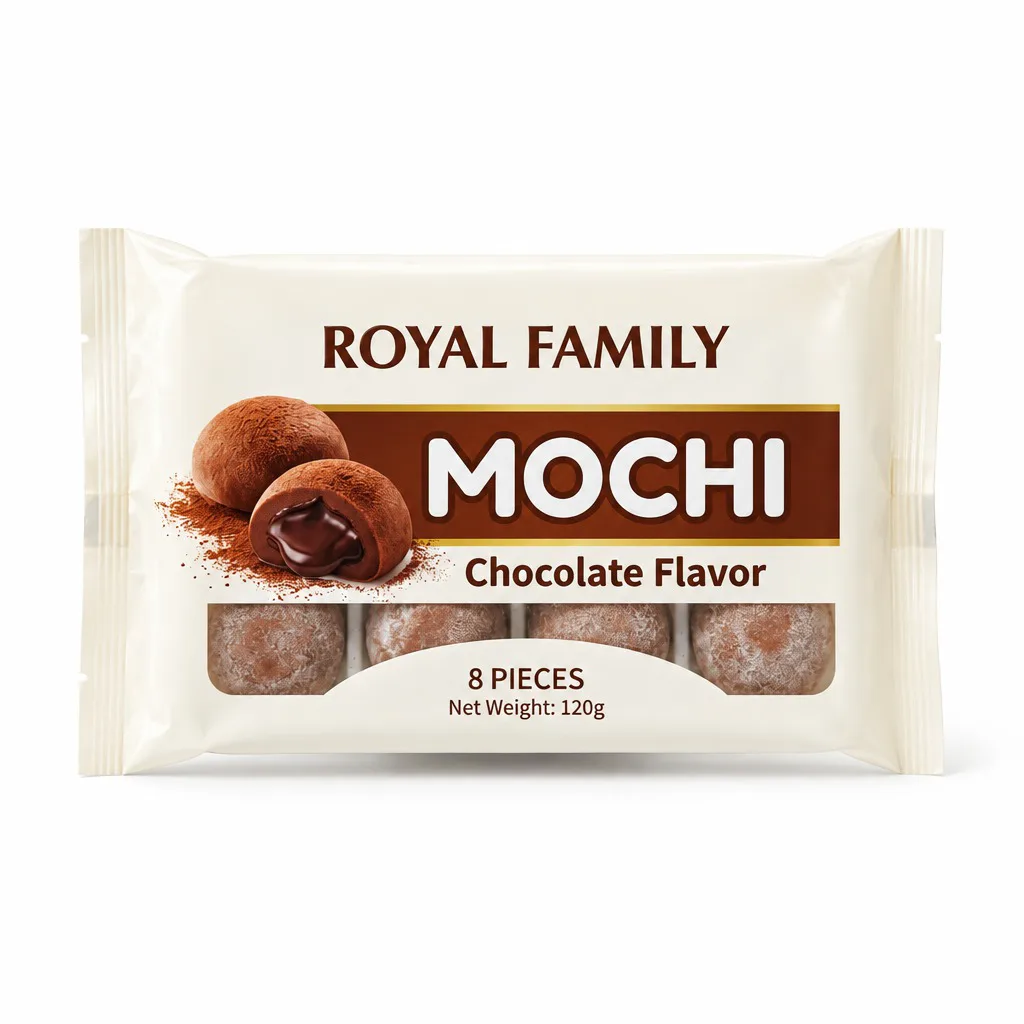 Royal Family Mochi Chocolate Flavor 8 Pieces 120g