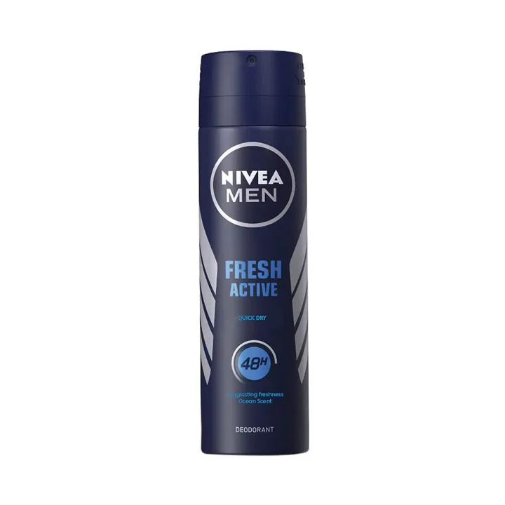 Nivea Men Fresh Active 48H Long Lasting Deodorant 150ml
