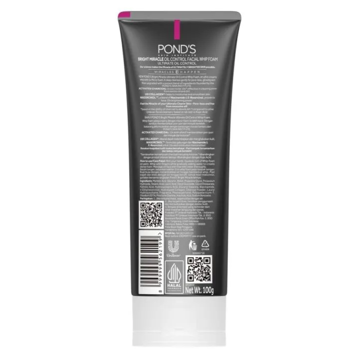 Pond's Bright Miracle Collagen Whip Foam 100g