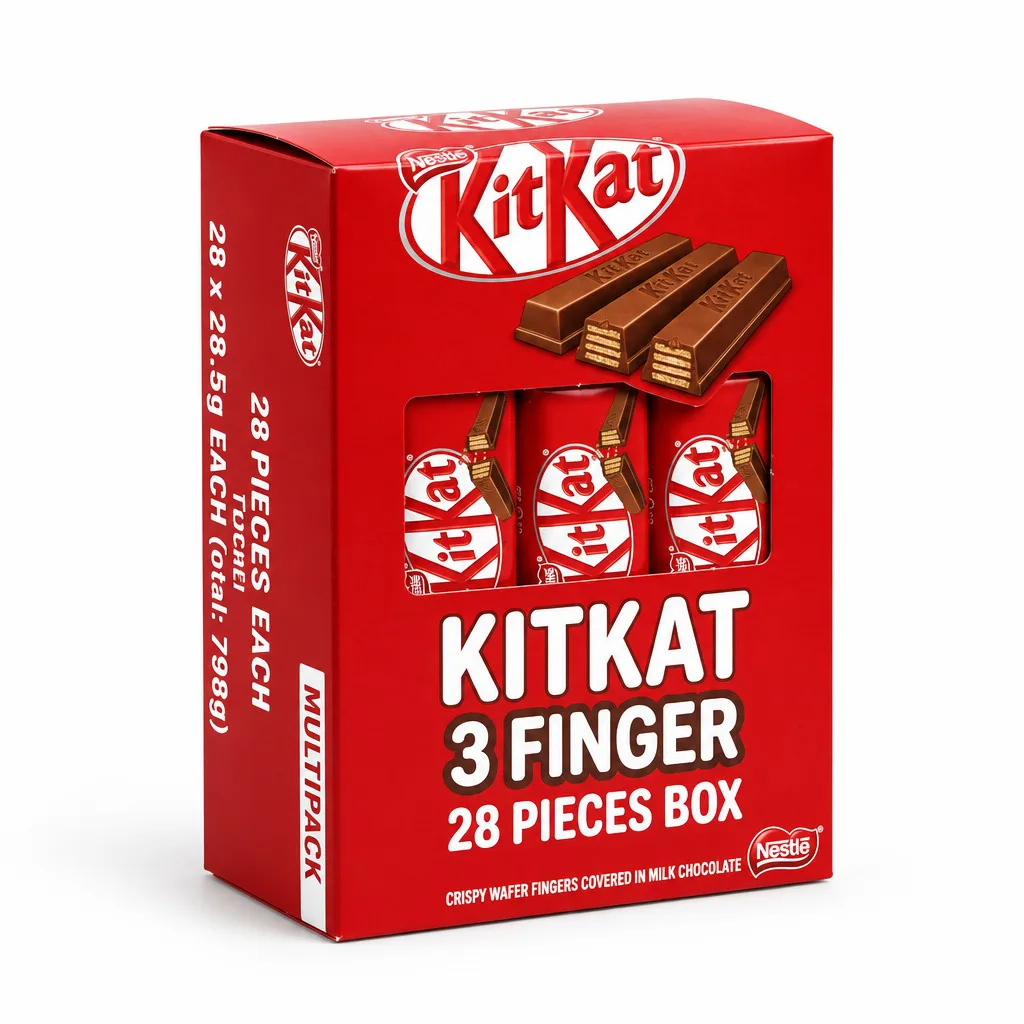 KitKat 3 Finger 28 Pieces Box