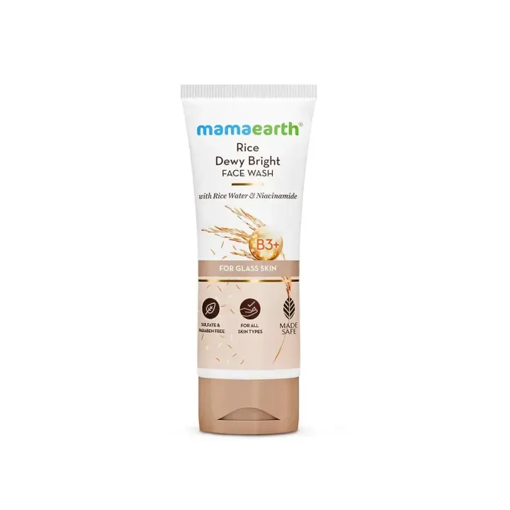 Mamaearth Rice Face Wash with Rice Water and Niacinamide 100ml