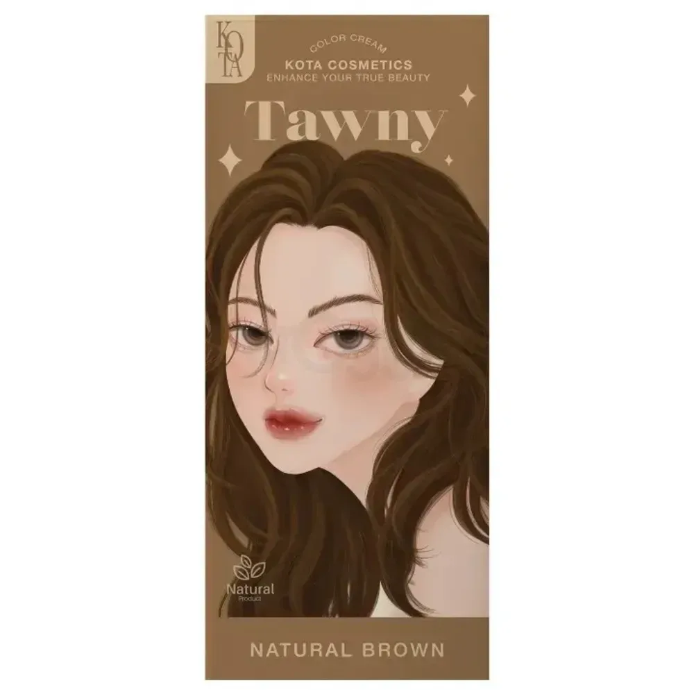 Kota Cosmetics Tawny Natural Brown Hair Color
