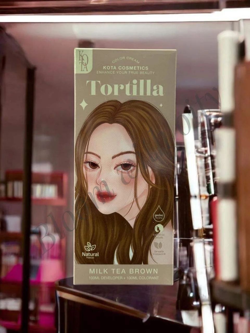 Kota Cosmetics Tortilla Milk Tea Brown Hair Color