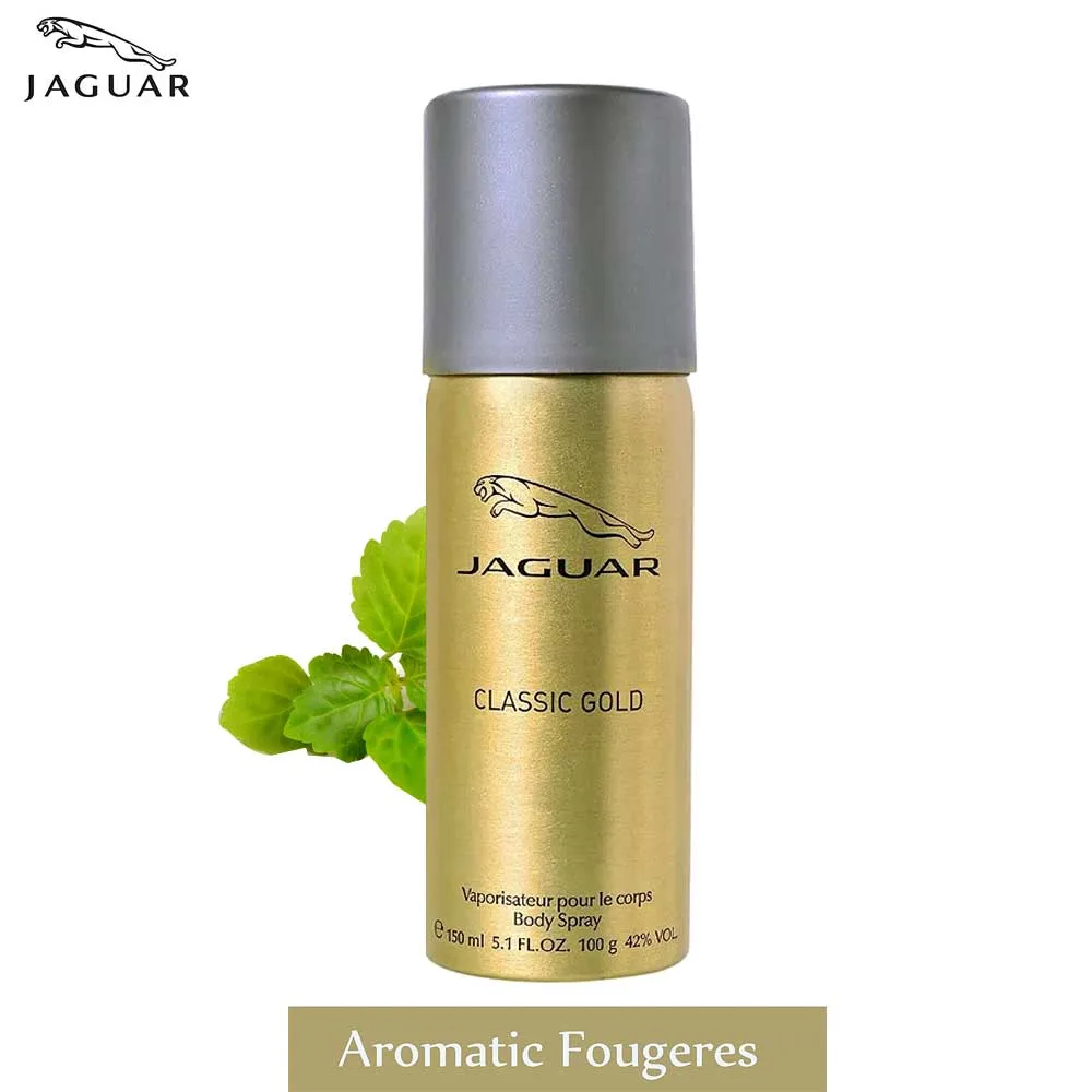 Jaguar Classic Gold Body Spray 200ml