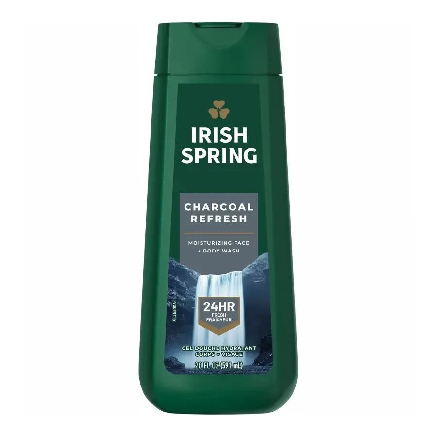 Irish Spring Charcoal Refresh Body Wash