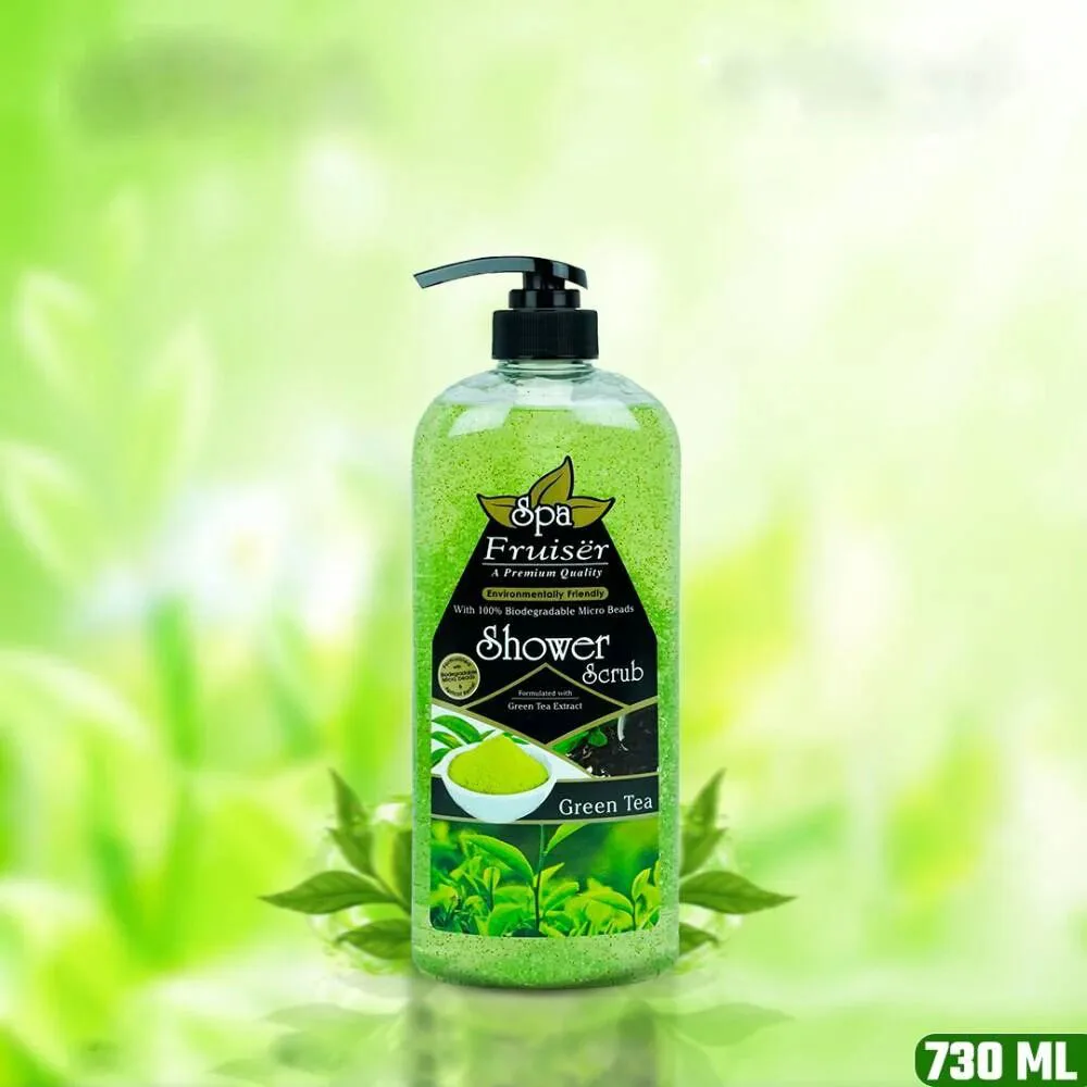 Fruiser Shower Scrub Green Tea