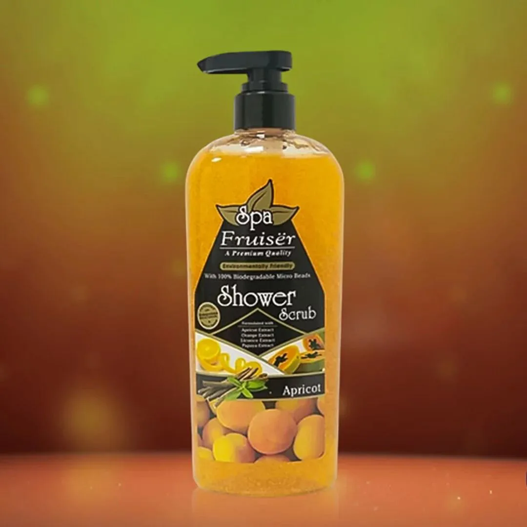 Fruiser Apricot Spa Shower Scrub