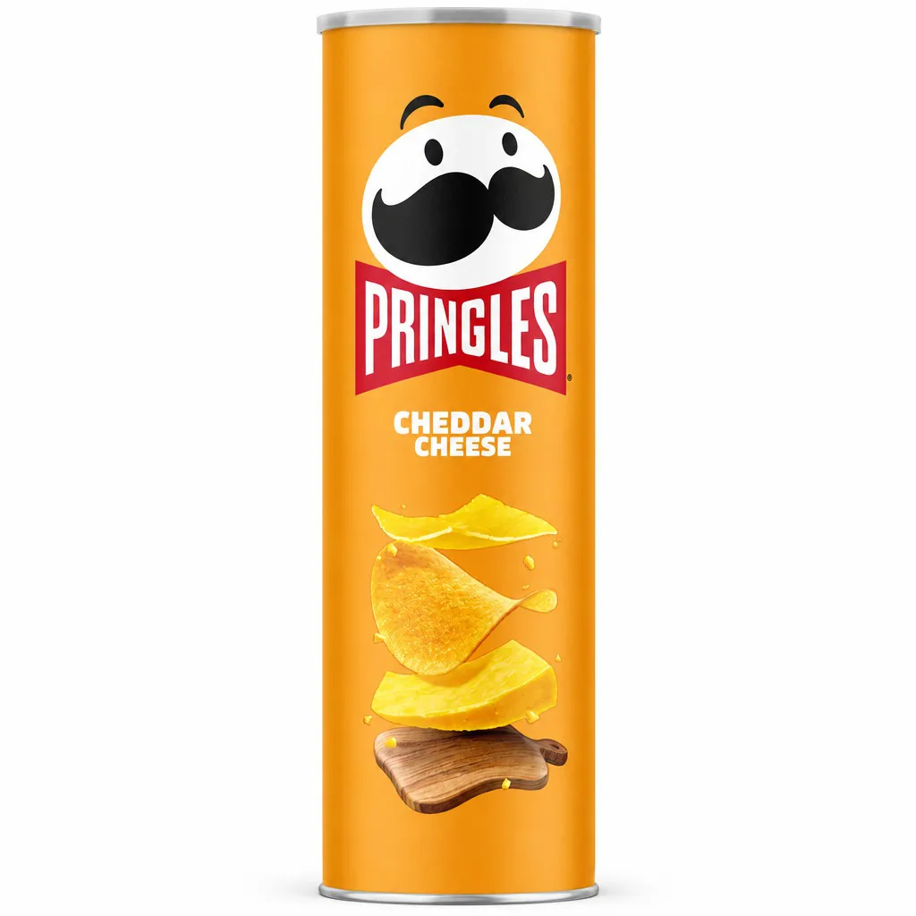 Pringles Cheddar Cheese Crisps Chips