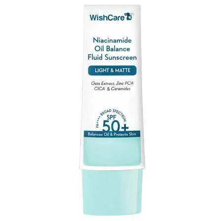 WishCare Niacinamide Oil Balance Fluid Sunscreen SPF 50+ PA+++ 50g