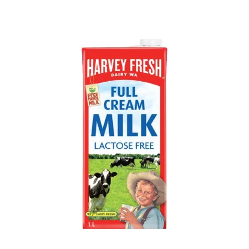 Harvey Fresh Lactose Free Full Cream Milk 1L