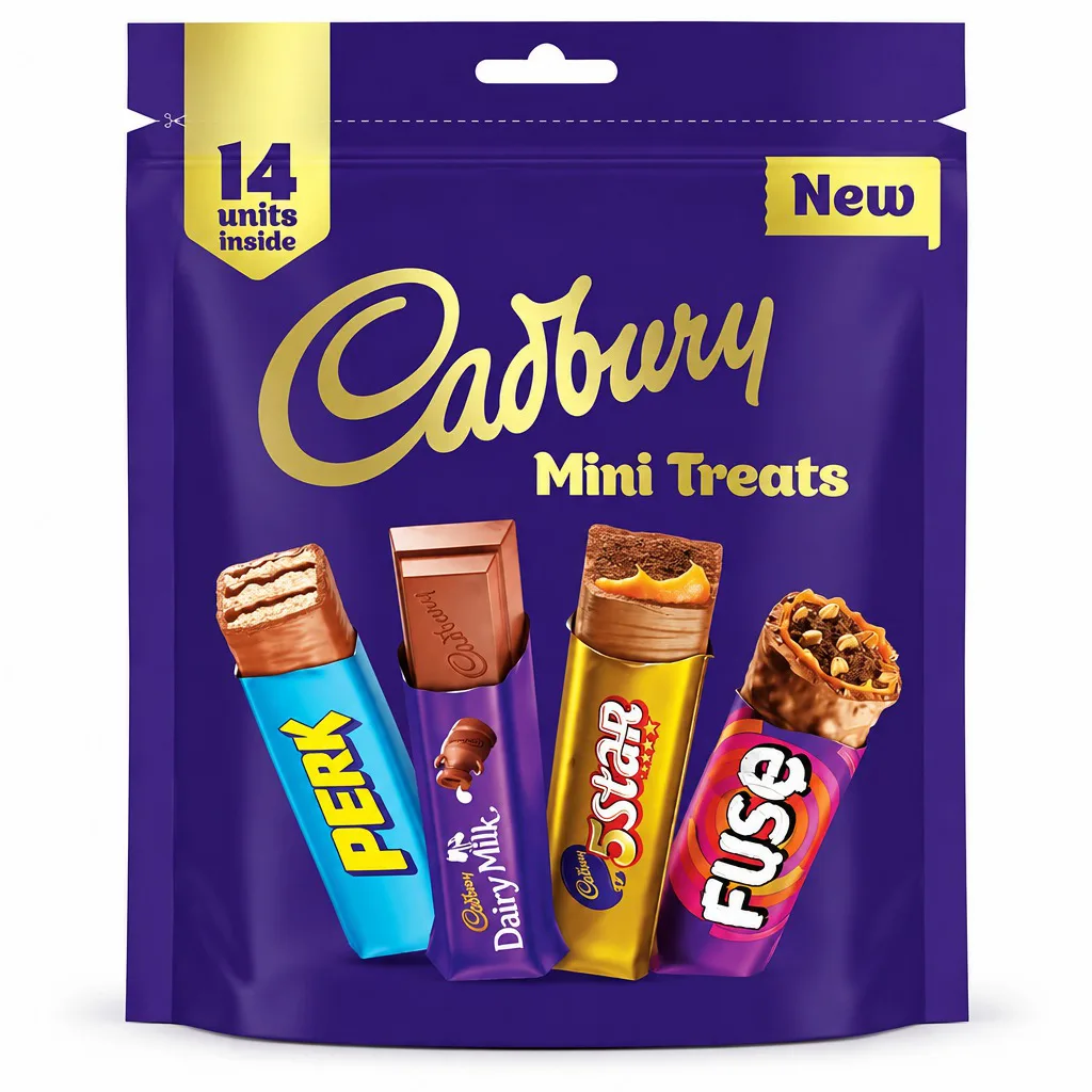 Cadbury Mini Treats Chocolate 14 Units