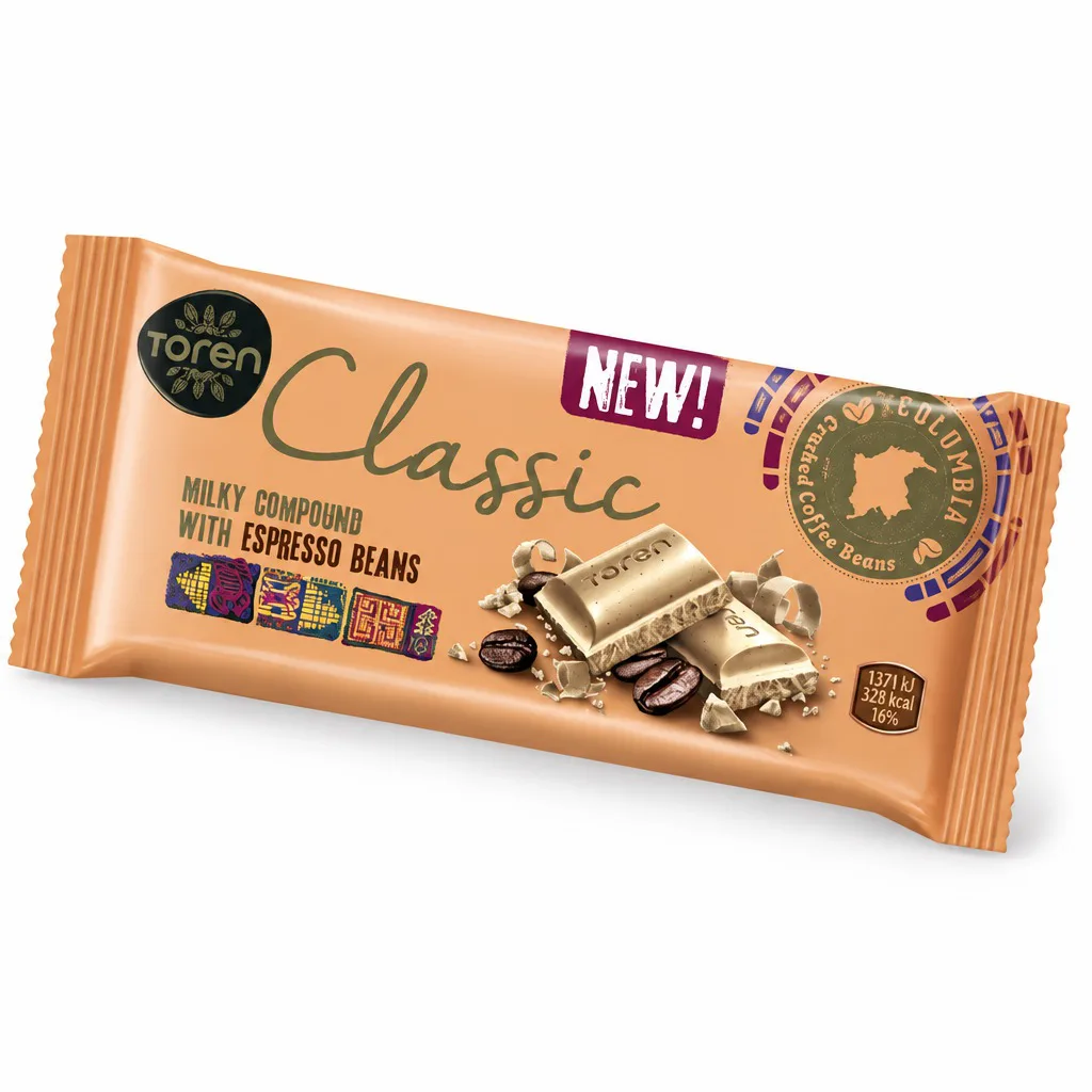 Toren Classic Milky Compound with Espresso Beans