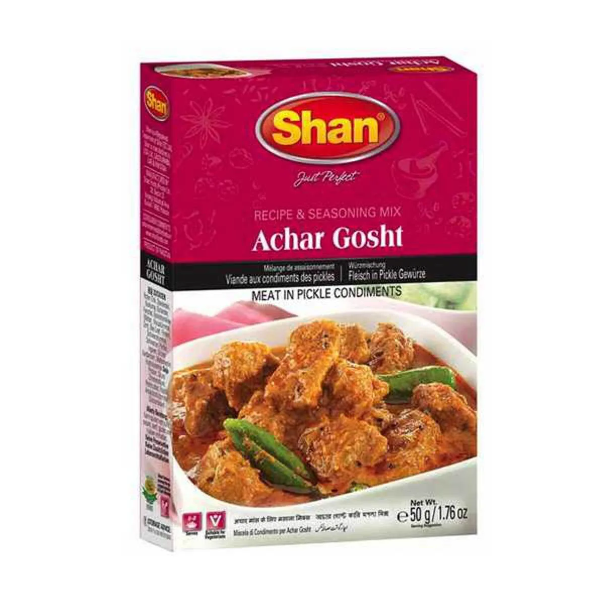 Shan Achar Gosht Masala 50g