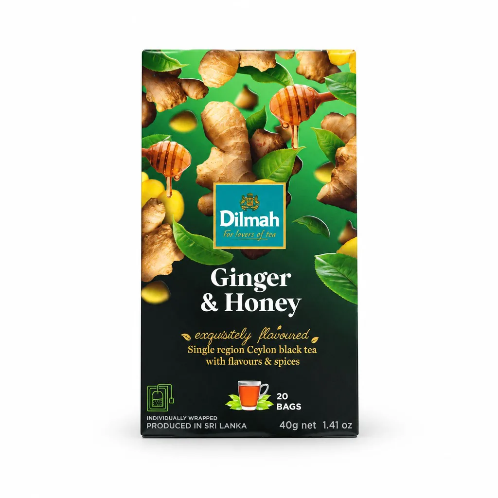 Dilmah Ginger And Honey Tea 2gx20